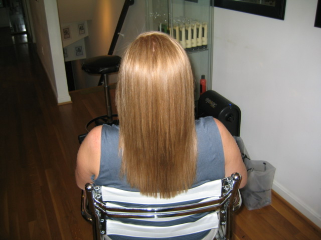 Original salon treatment photograph 2